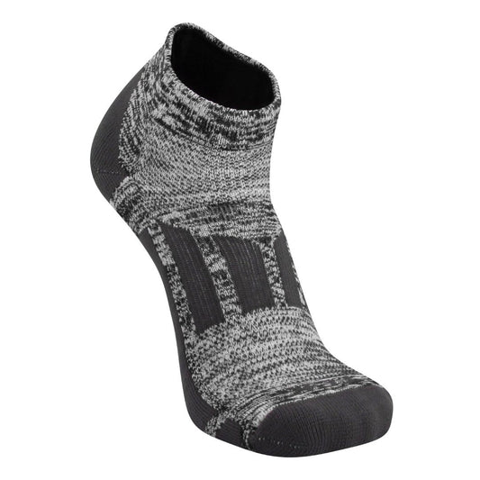 TCK® Elite Performance Low Cut Roll proDRI Socks: Black / White, team socks, baseball socks, gym socks, mens gym socks, fitness socks, workout socks
