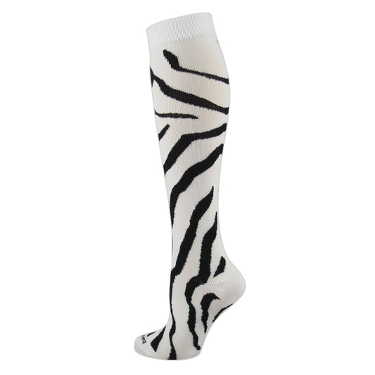 TCK Krazisox Elite Zebra Stripe Knee High SocksTCK Krazisox Elite Monkeys & Bananas Over Calf Socks, over the calf socks, fun dress socks, odor control, team socks